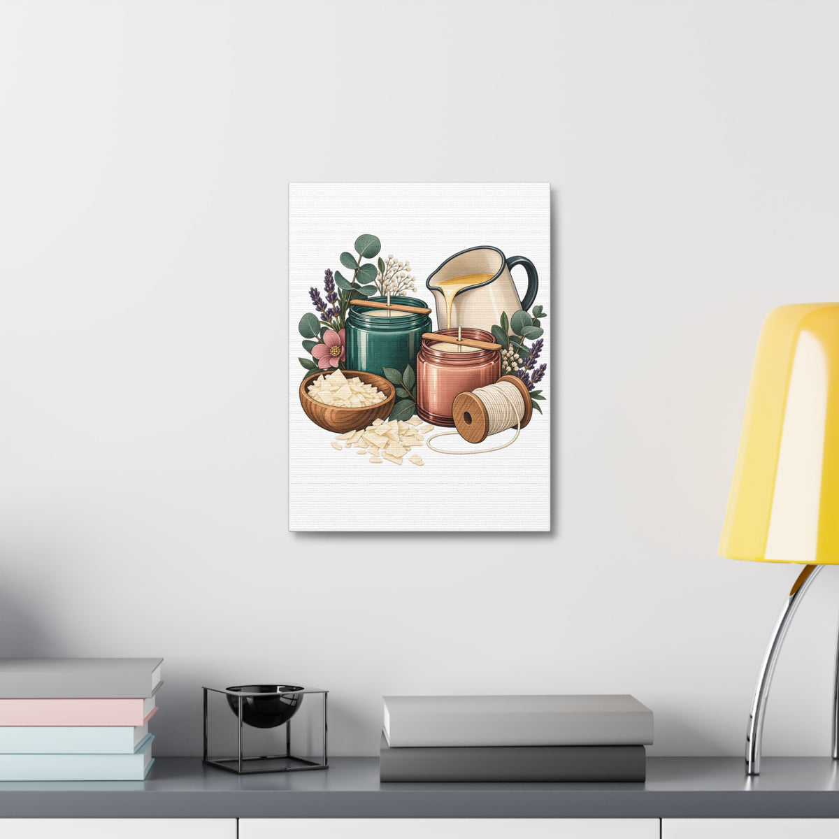 Artisan Candle Making Workshop Canvas