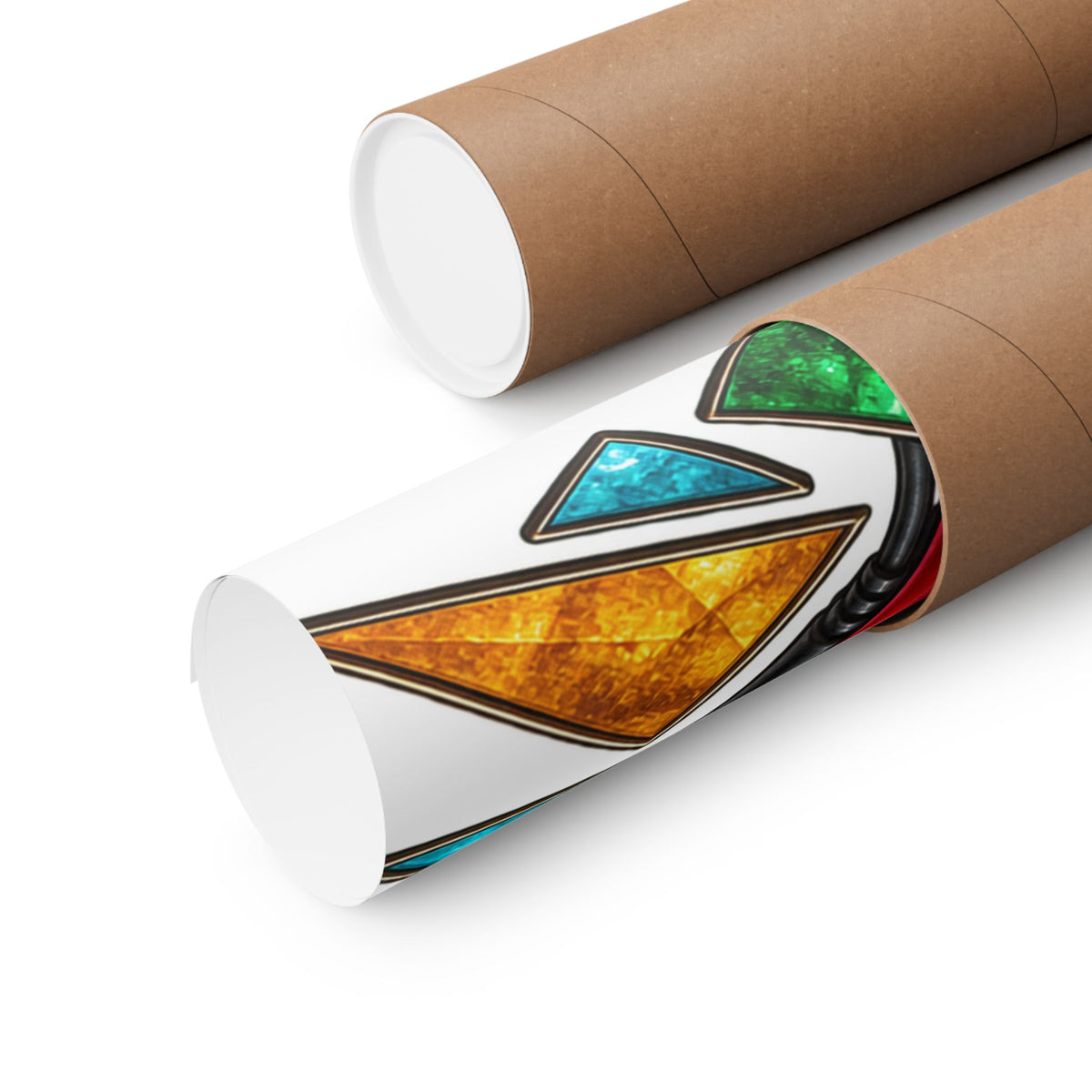 Stained Glass Workshop Tools Poster