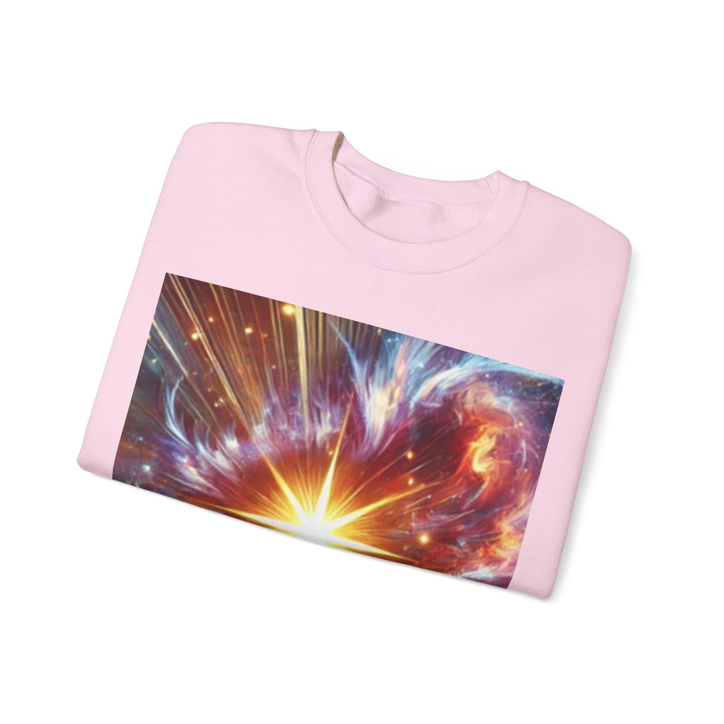 Cosmic Starburst Energy Abstract Space Crew Sweatshirt Gift