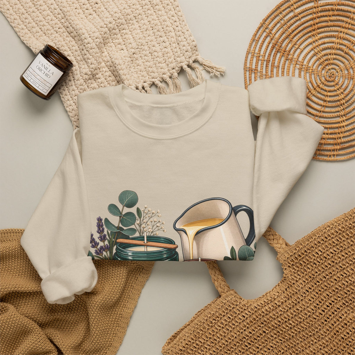 Artisan Candle Making Workshop Sweatshirt