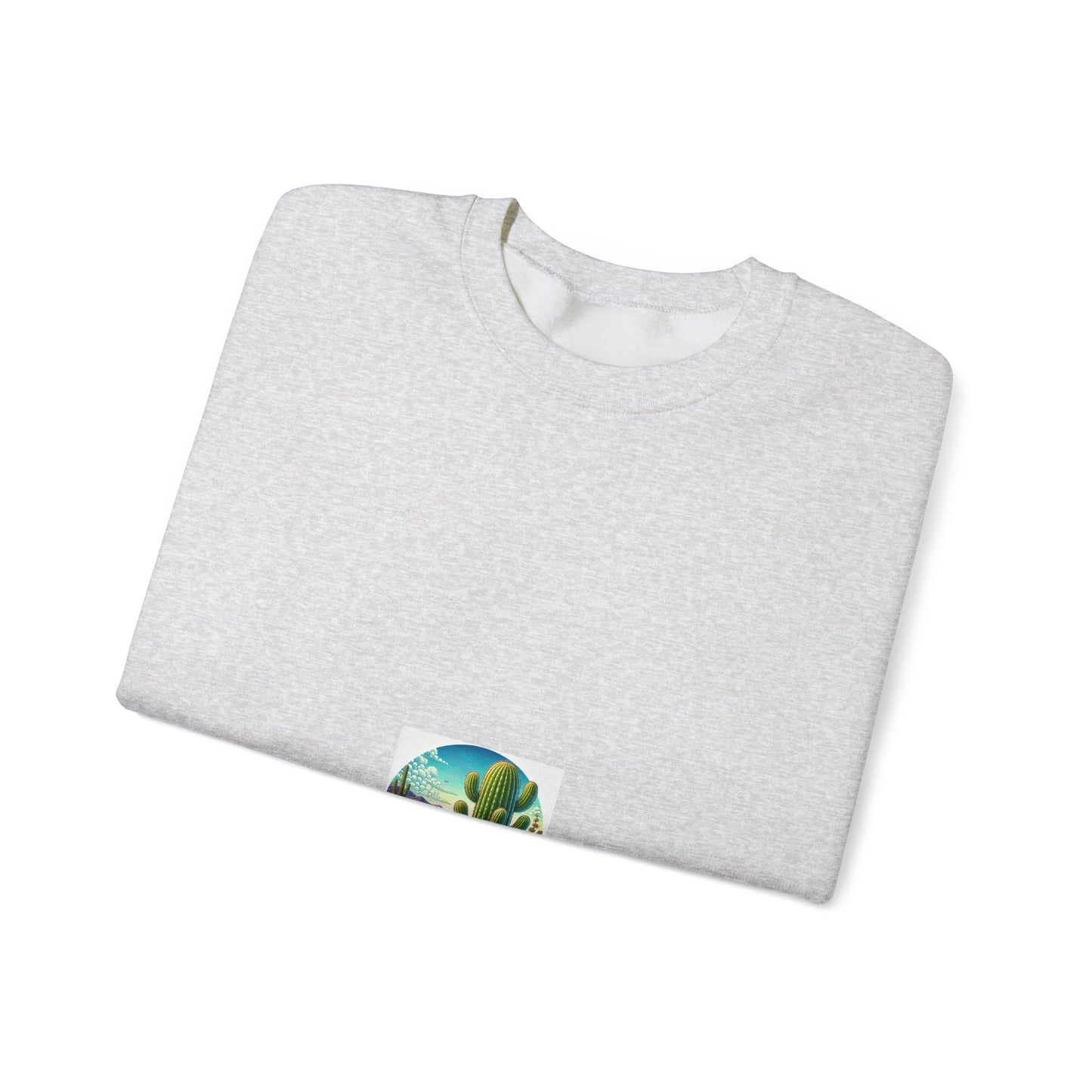 Desert Cactus Bloom Garden Crewneck Sweatshirt Plant Lover Gift