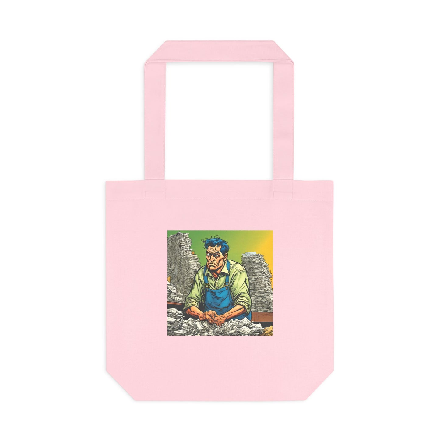 Paperwork Chaos Desk Worker Funny Office Art Tote Bag
