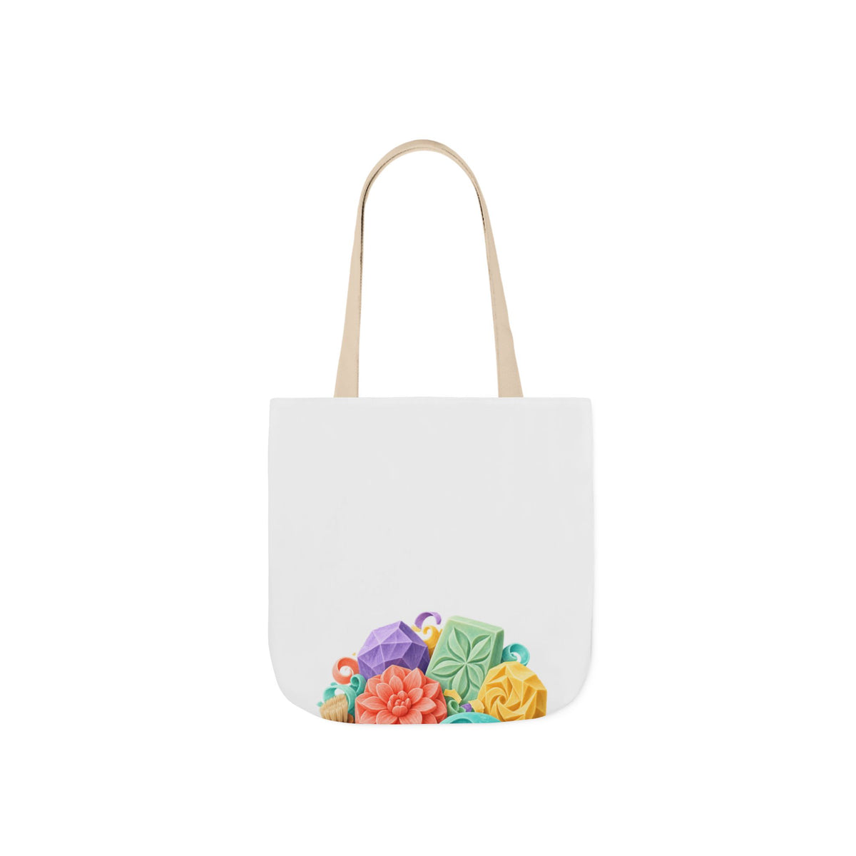 Colorful Soap Carving Workshop Tote Bag