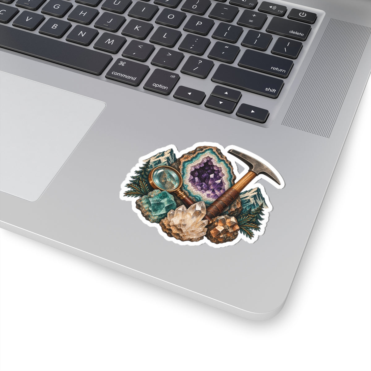 Vintage Geode and Rockhounding Field Kit Sticker