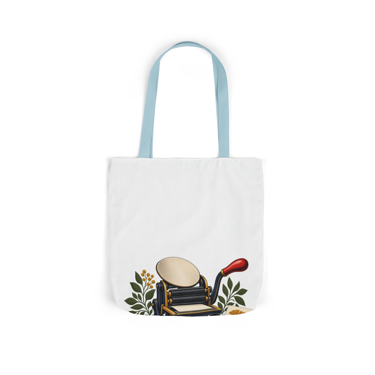Botanical Letterpress Printshop Tote Bag