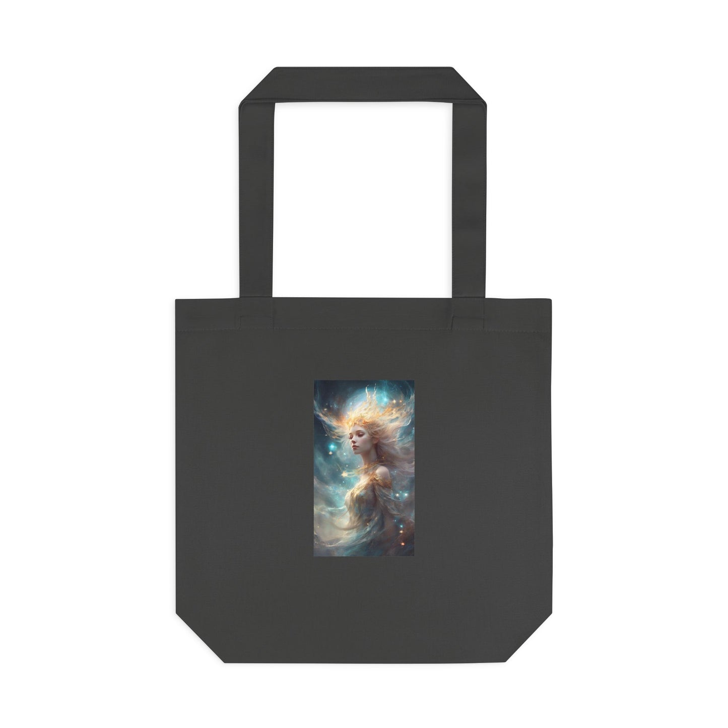 Solar Celestial Spirit Fantasy Portrait Tote Bag