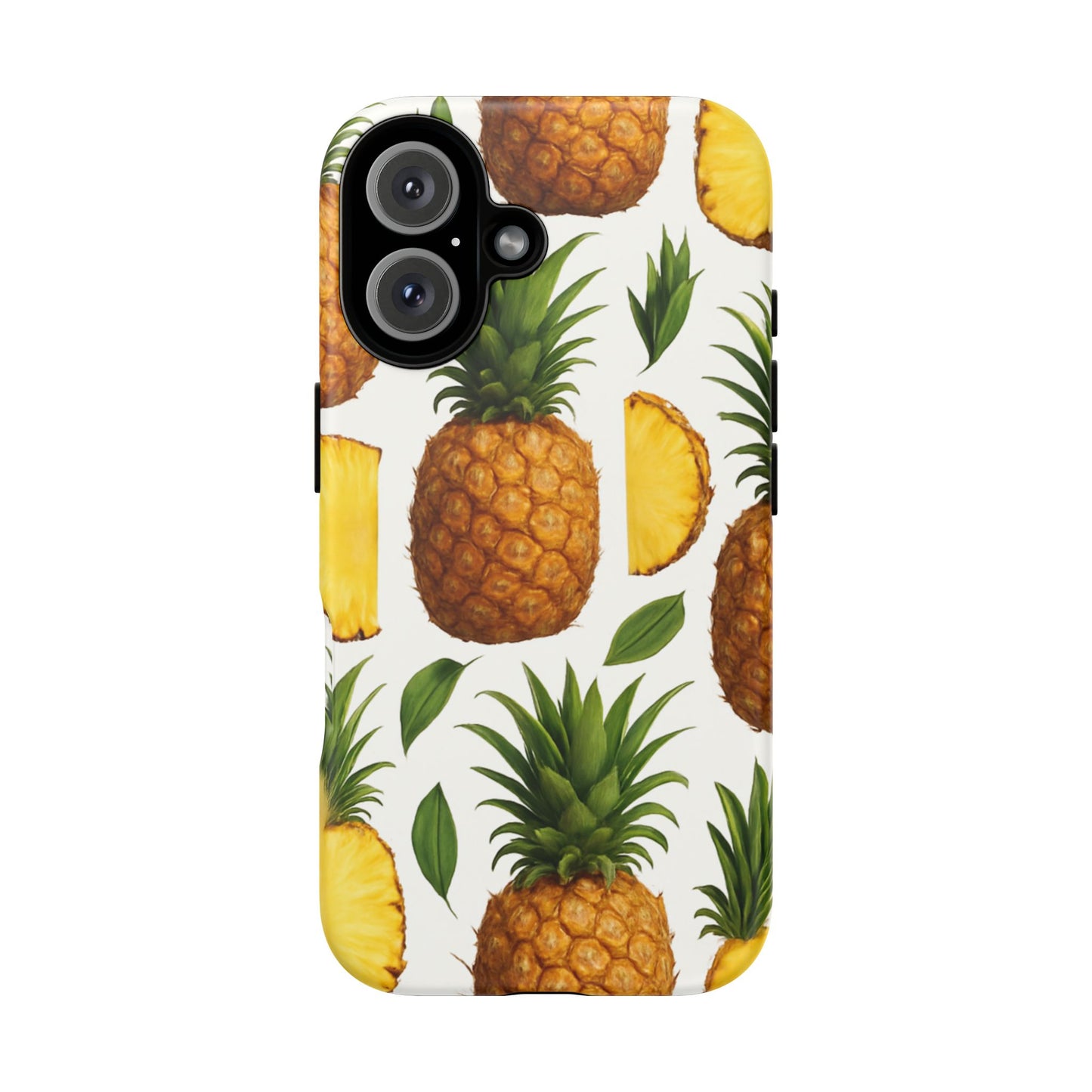 Pineapple Phone Case - Tough Cases, Tropical Phone Cover, Summer Vibe Accessories, Cute Pineapple Design, Fun Gift for Fruit Lovers