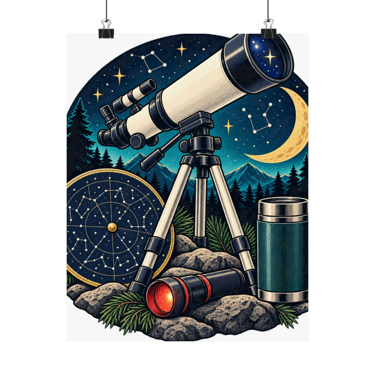 Backyard Stargazing Workshop Poster