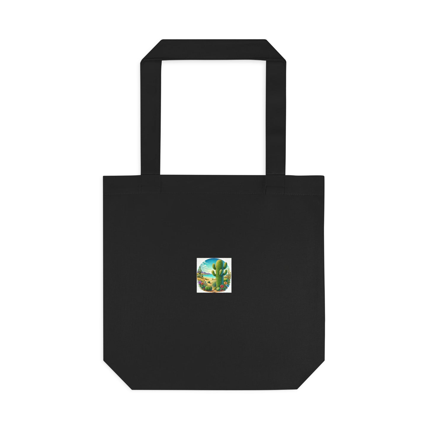 Desert Cactus Bloom Garden Tote Bag Botanical Plant Lover Gift