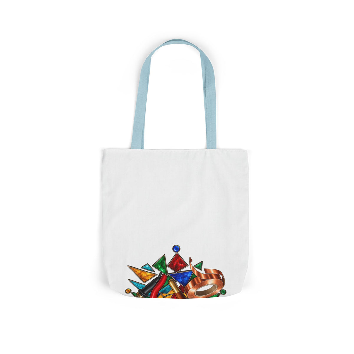 Stained Glass Workshop Tools Tote Bag