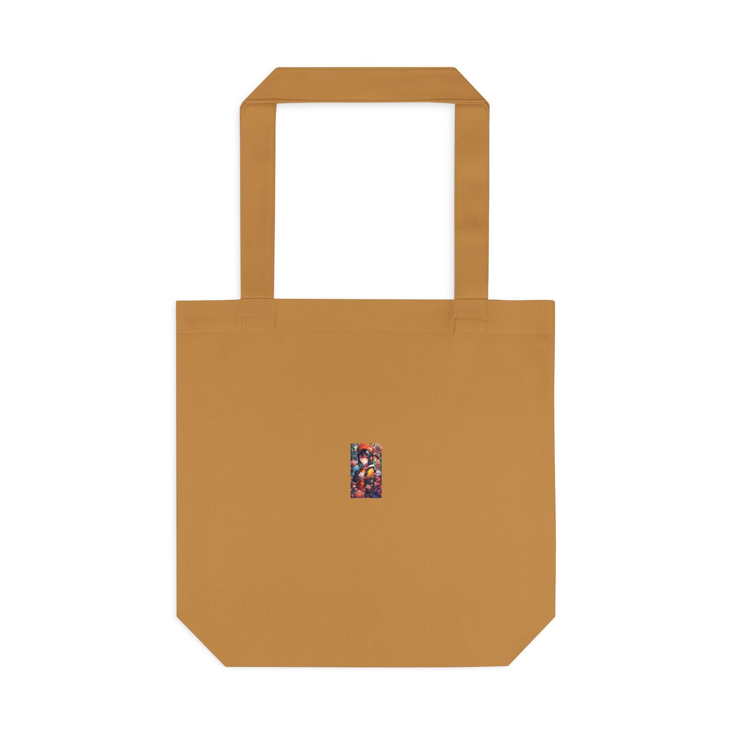 Anime Floral Forest Heroine Portrait Flower Tote Bag