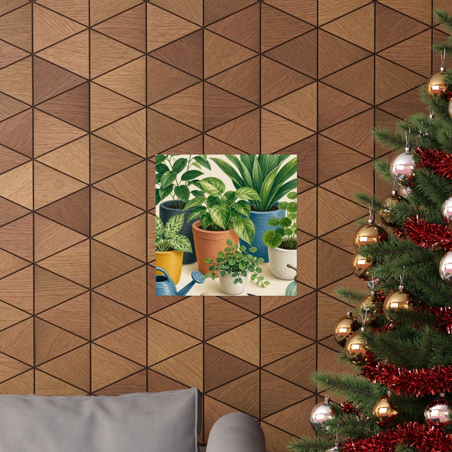 Calm Indoor Houseplant Collection Art Poster