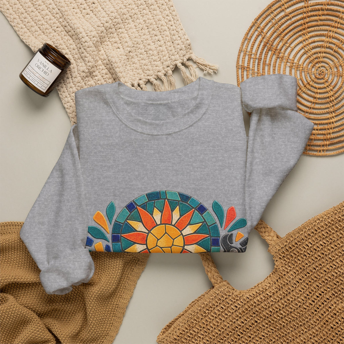 Sunburst Mosaic Making Workshop Sweatshirt