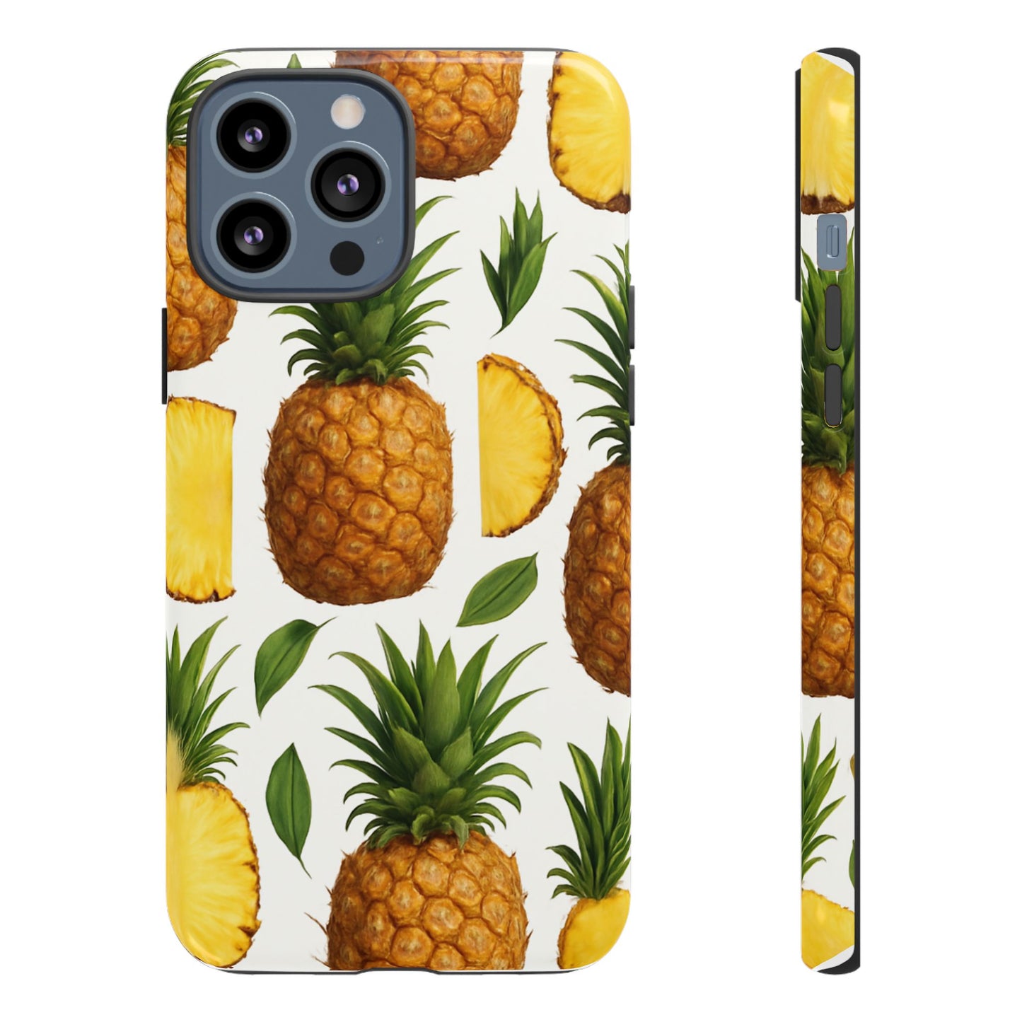 Pineapple Phone Case - Tough Cases, Tropical Phone Cover, Summer Vibe Accessories, Cute Pineapple Design, Fun Gift for Fruit Lovers