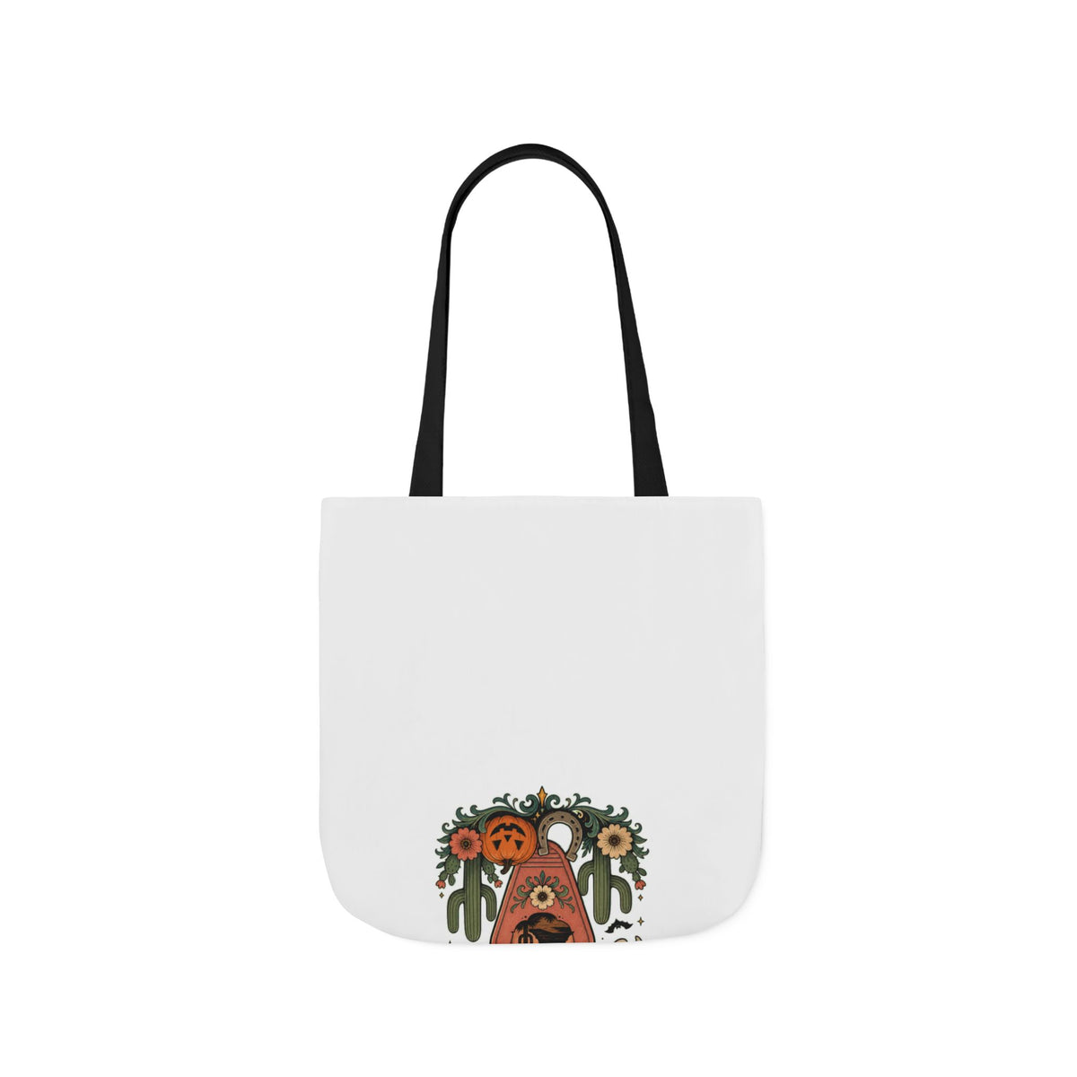 Haunted Desert Keytag Ghost Halloween Tote Bag