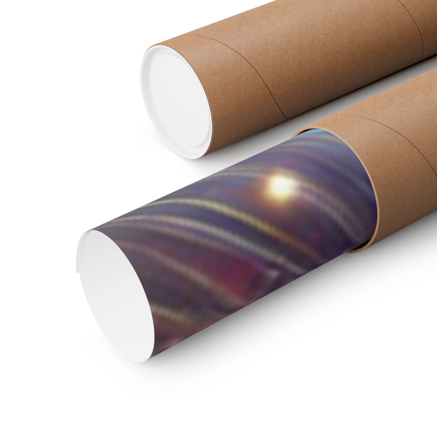 Cosmic Starburst Energy Abstract Space Poster Wall Art Decor