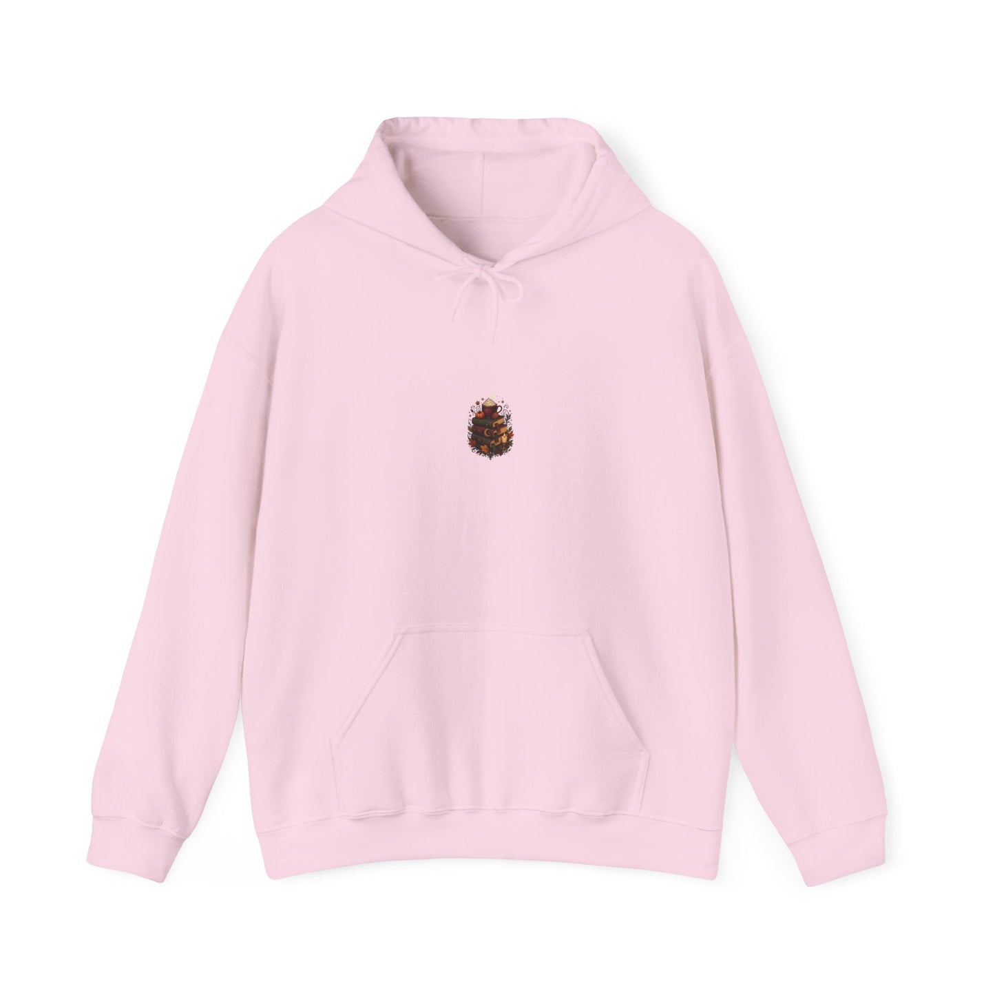 Autumn Library Latte Stack Book Lover Hoodie