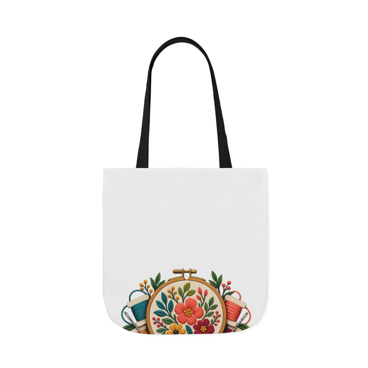 Botanical Embroidery Workshop Tote Bag