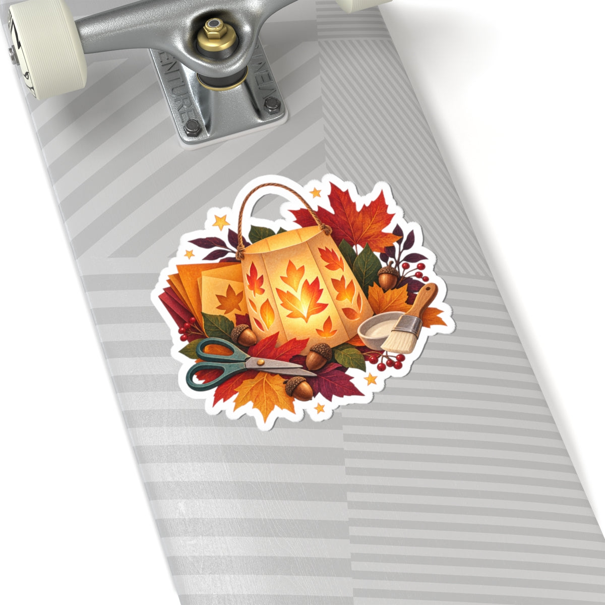 Autumn Lantern Making Workshop Sticker