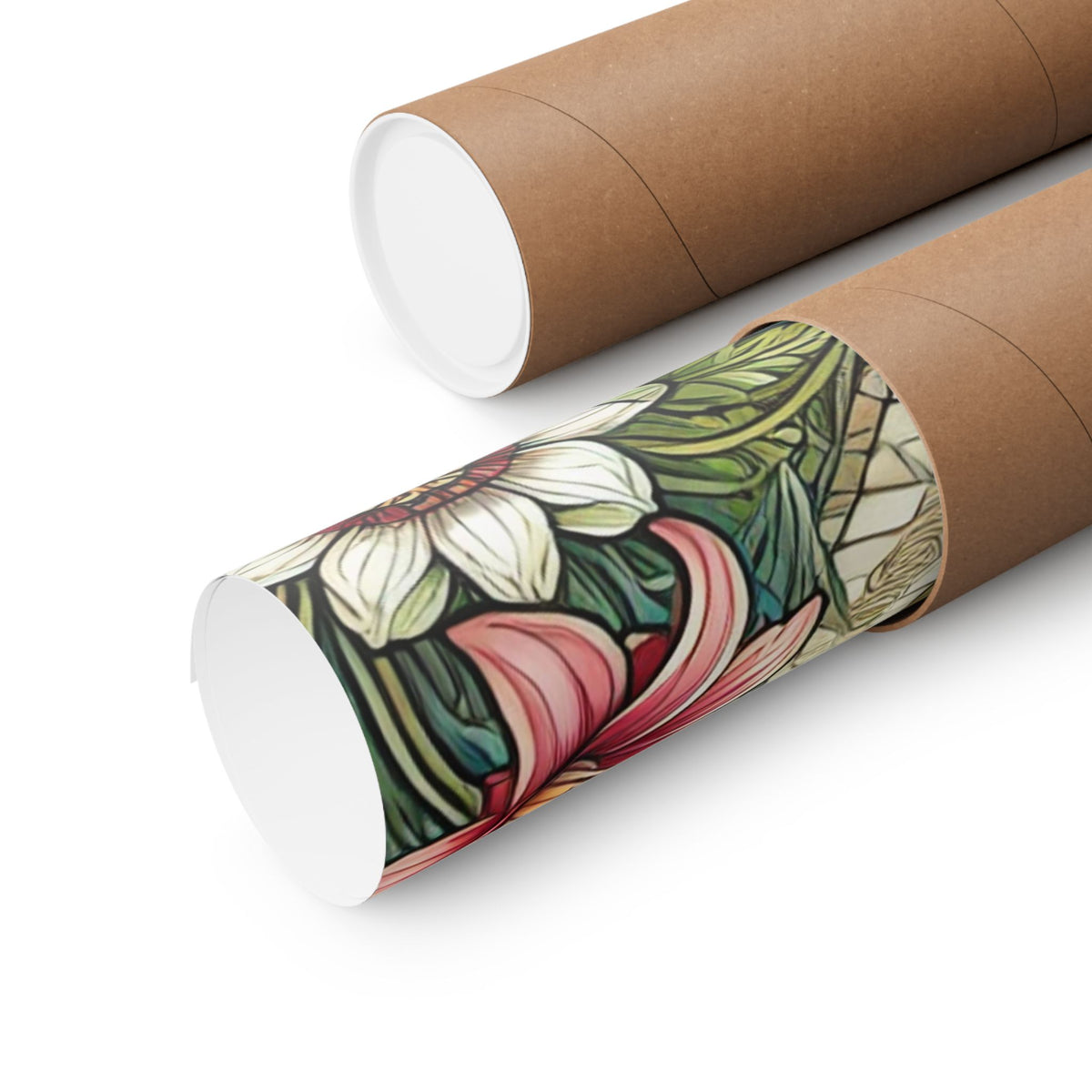 Botanical Gazebo Garden Art Nouveau Wall Art Poster