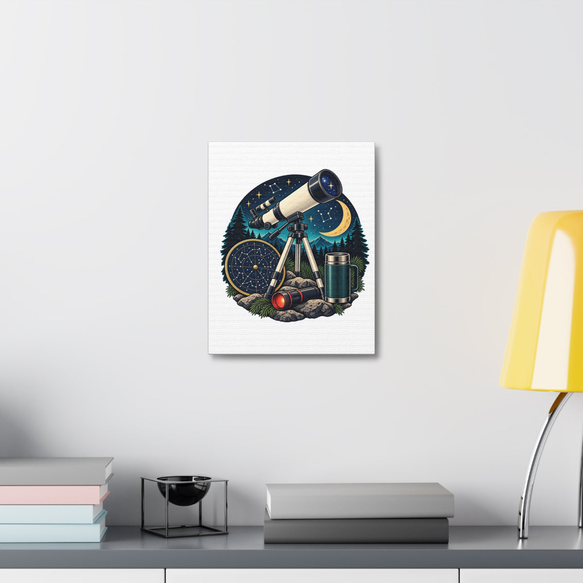 Backyard Stargazing Workshop Canvas
