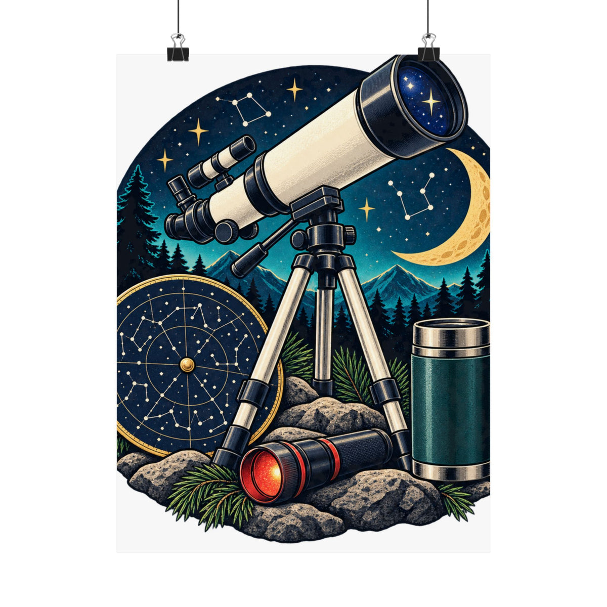 Backyard Stargazing Workshop Poster