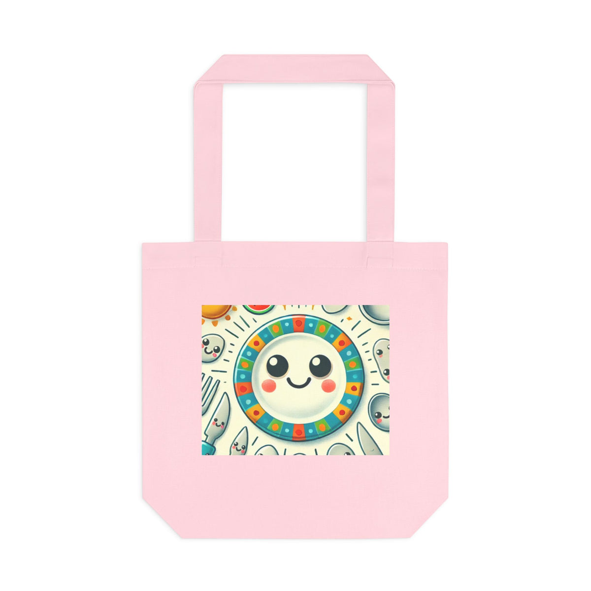 Happy Little Kitchen Club Kawaii Food Lover Market Tote Bag for Bakers