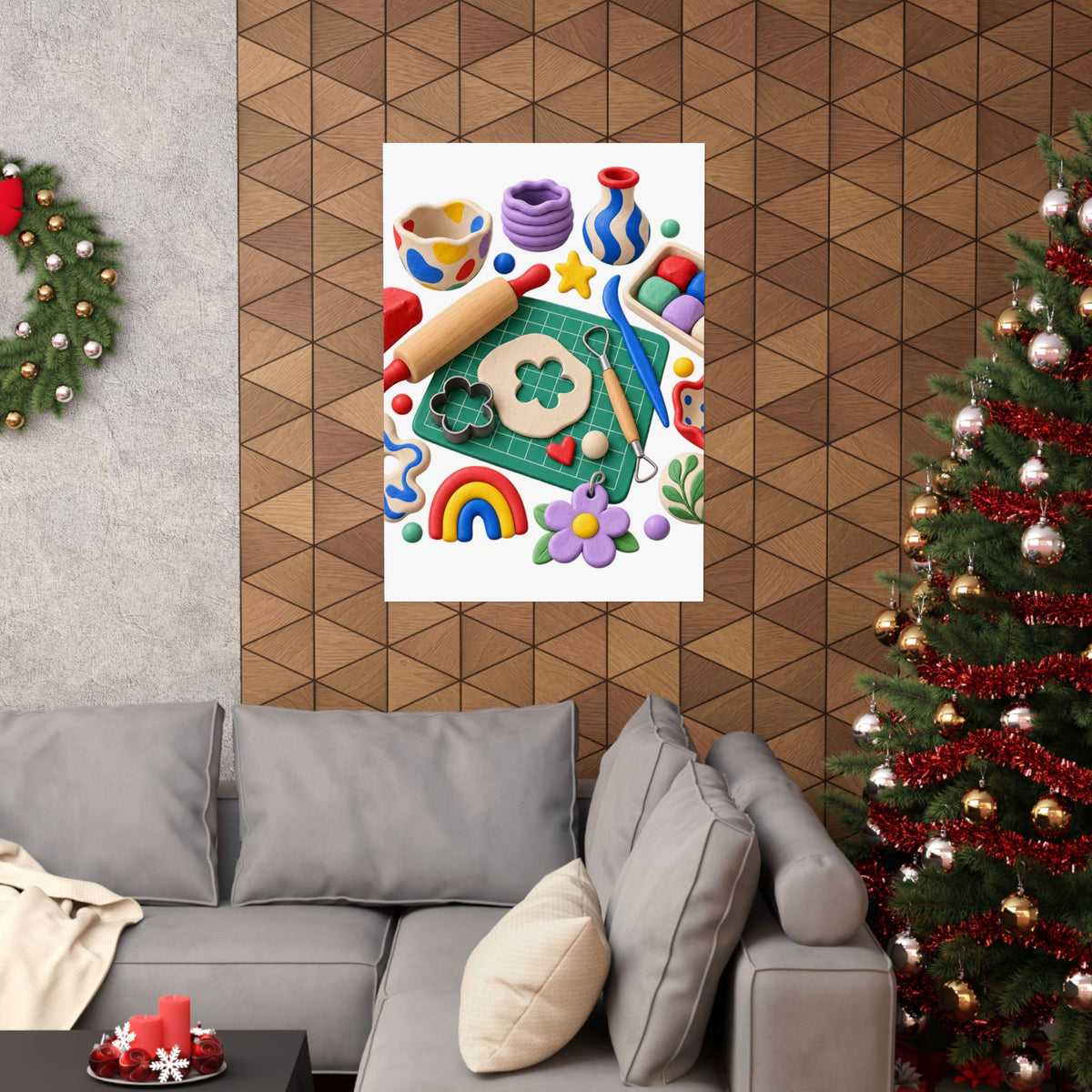 Miniature Clay Sculpting Workshop Poster