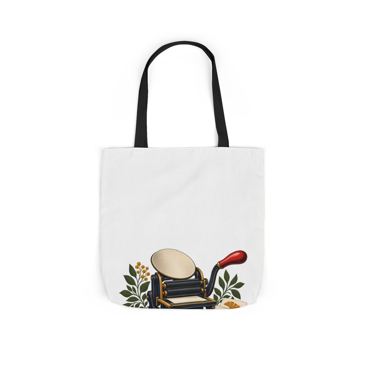 Botanical Letterpress Printshop Tote Bag