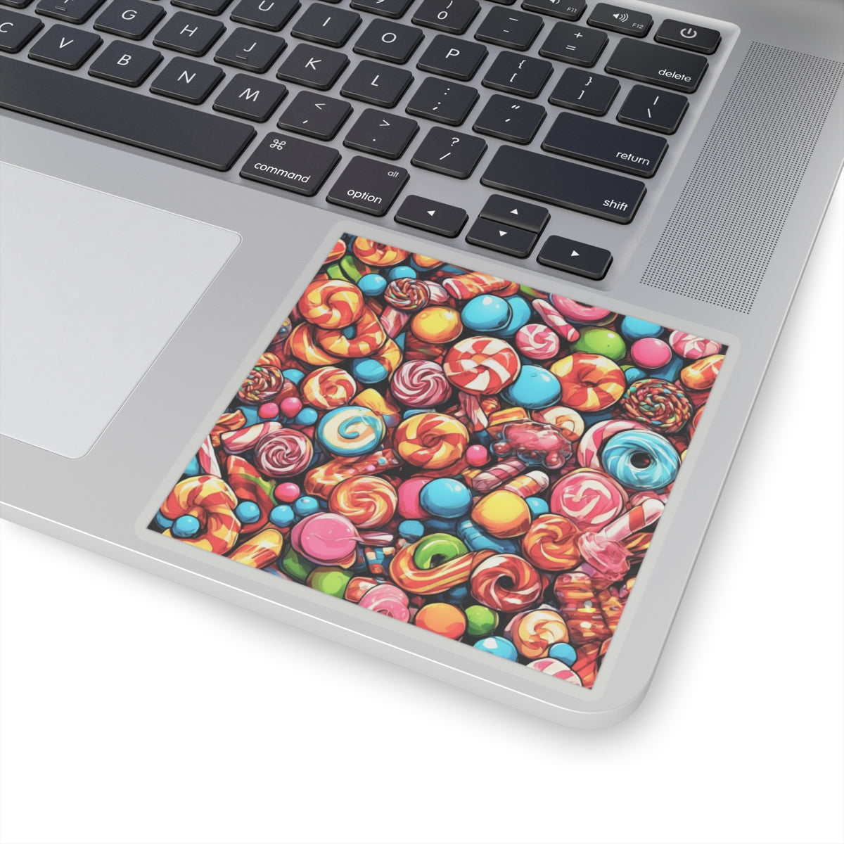 Colorful Candy and Lollipop Pattern Sticker