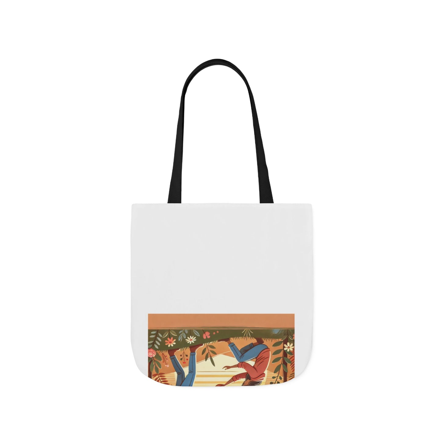 Helping Hands Sunset Garden Canvas Tote Bag