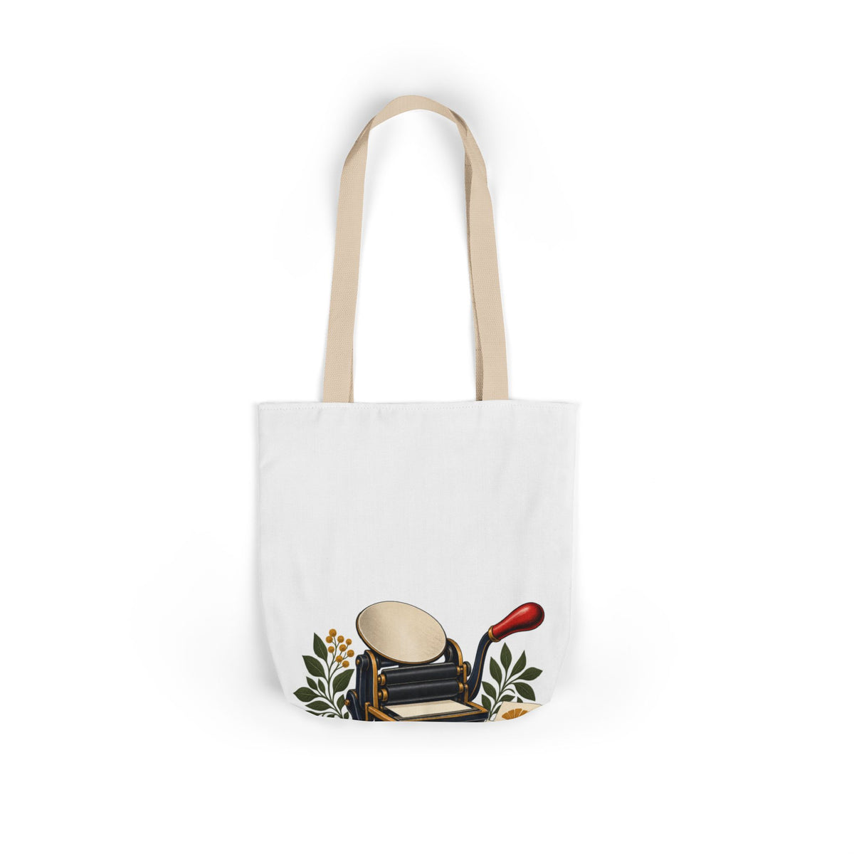 Botanical Letterpress Printshop Tote Bag