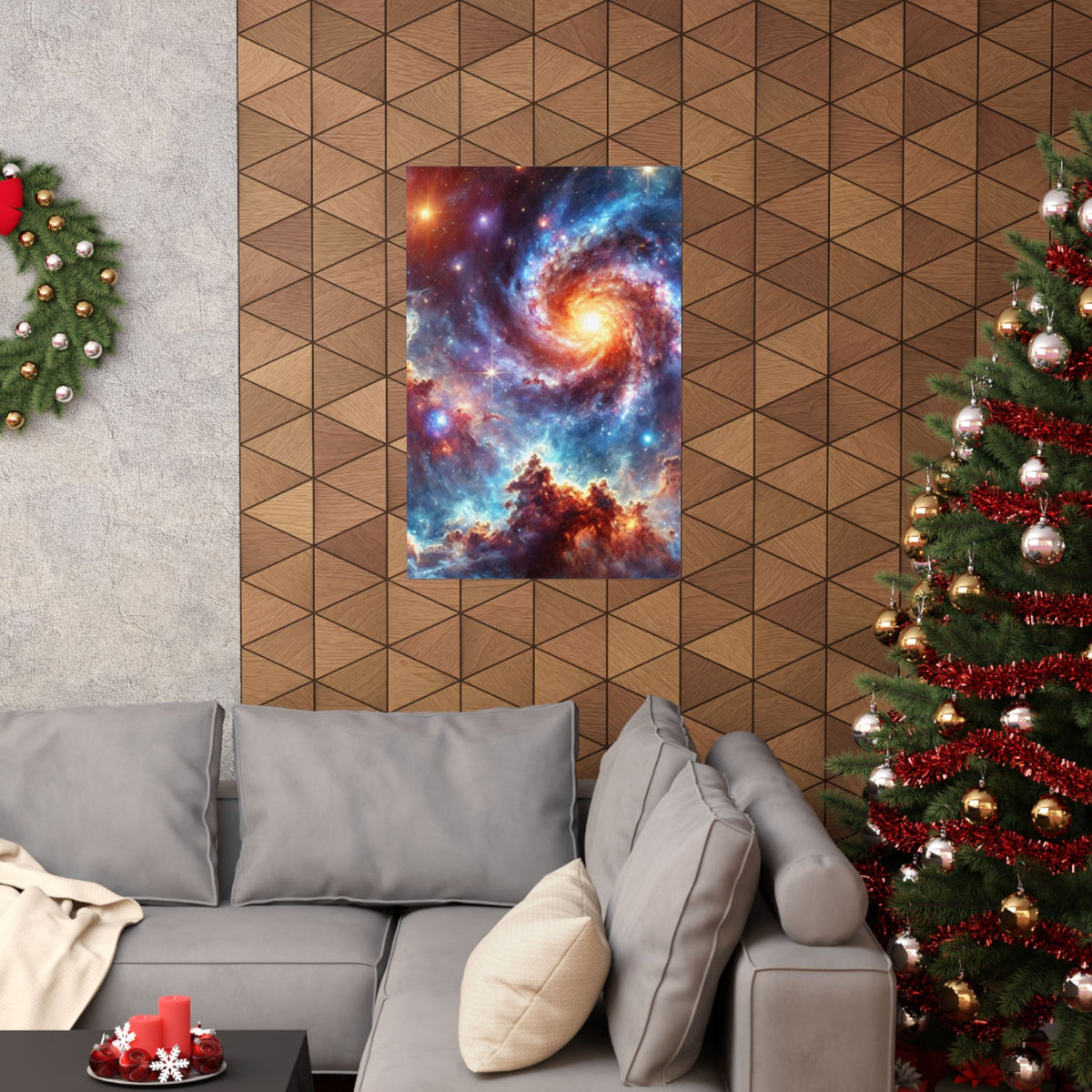 Galaxy Nebula Dreamscape Abstract Space Poster Wall Art Decor