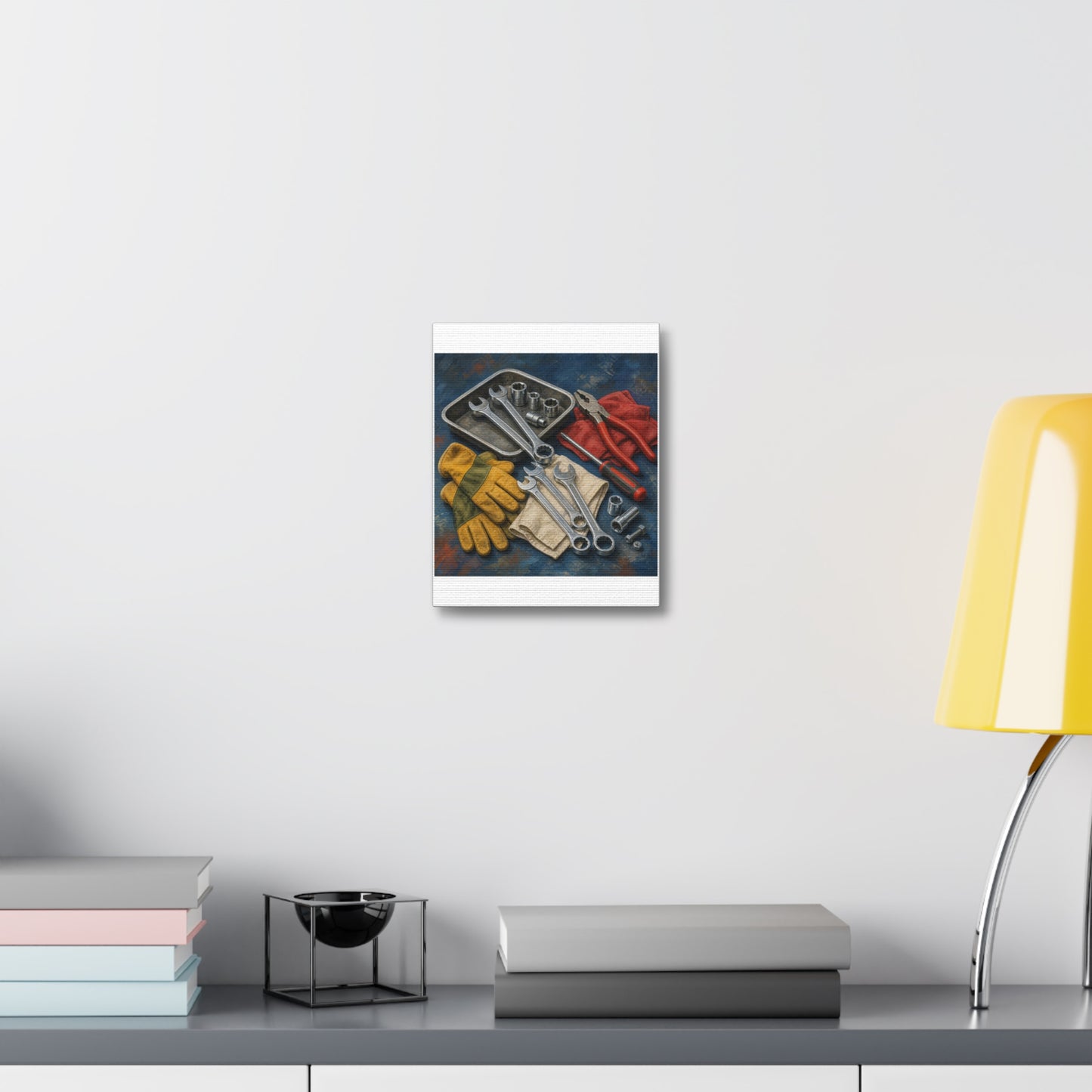 Classic Mechanic Hand Tools Art Canvas Art