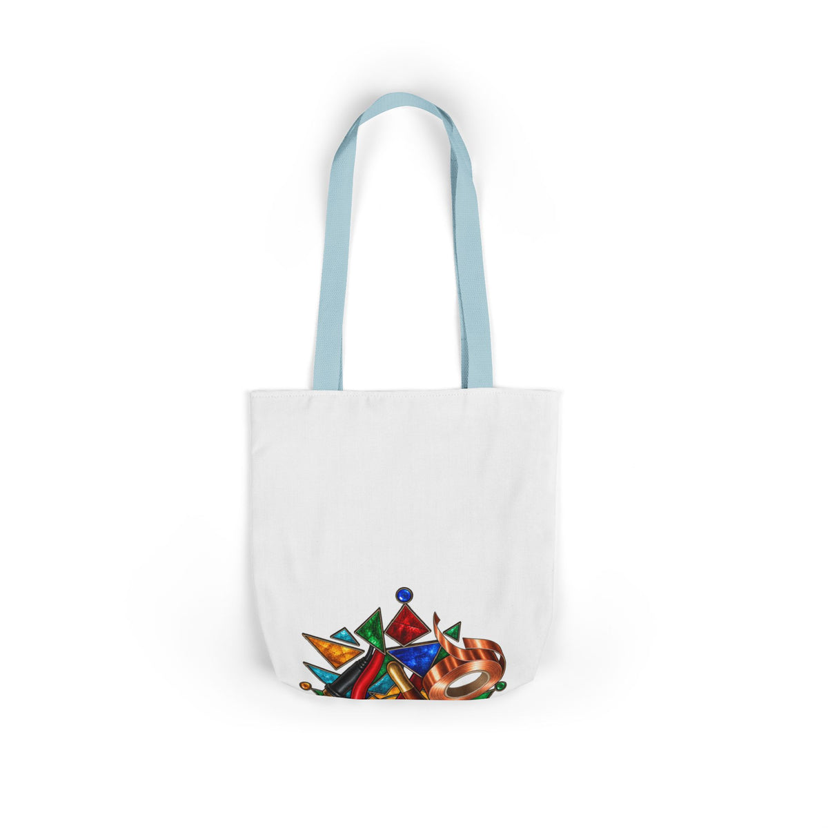 Stained Glass Workshop Tools Tote Bag