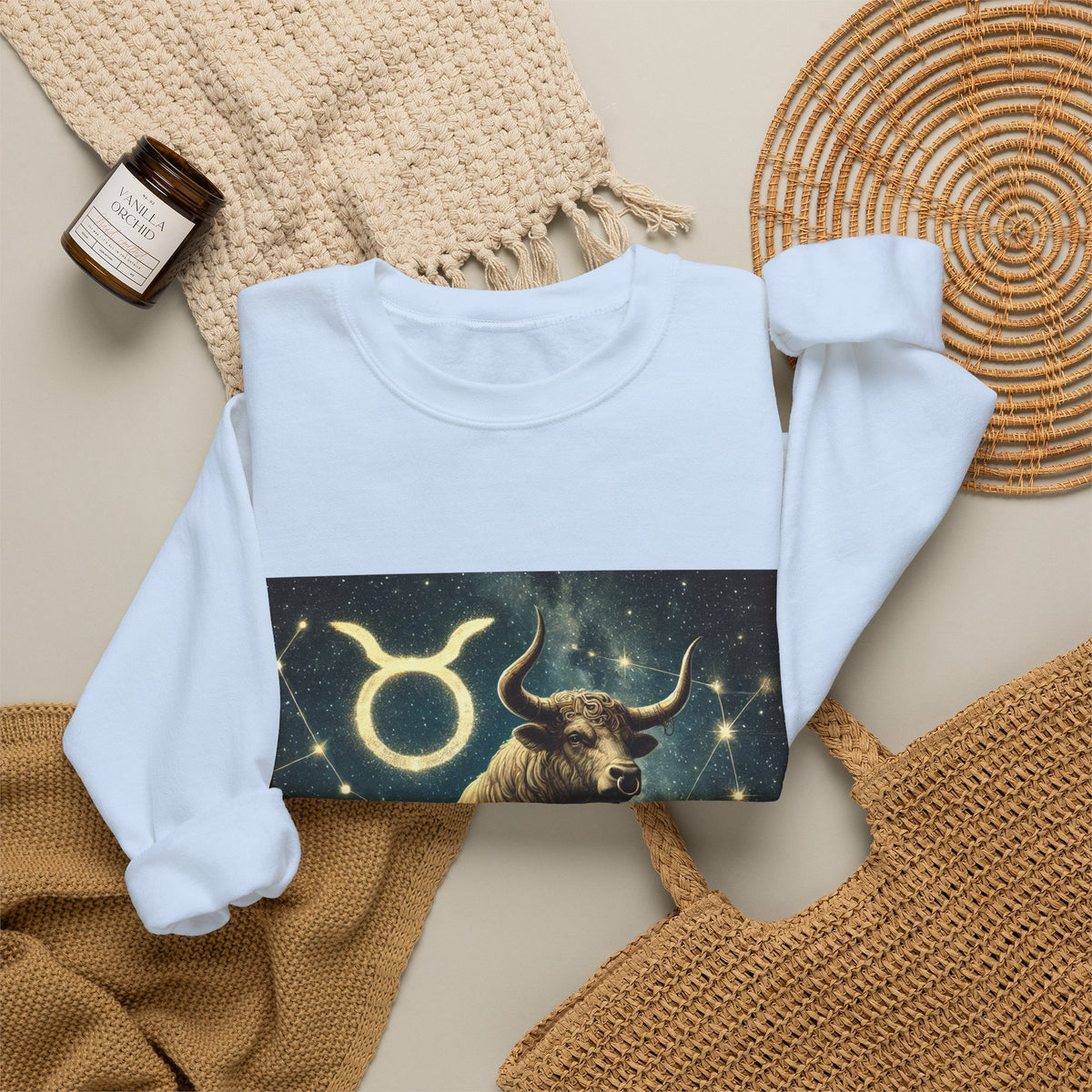 Taurus Bull Constellation Celestial Sweatshirt
