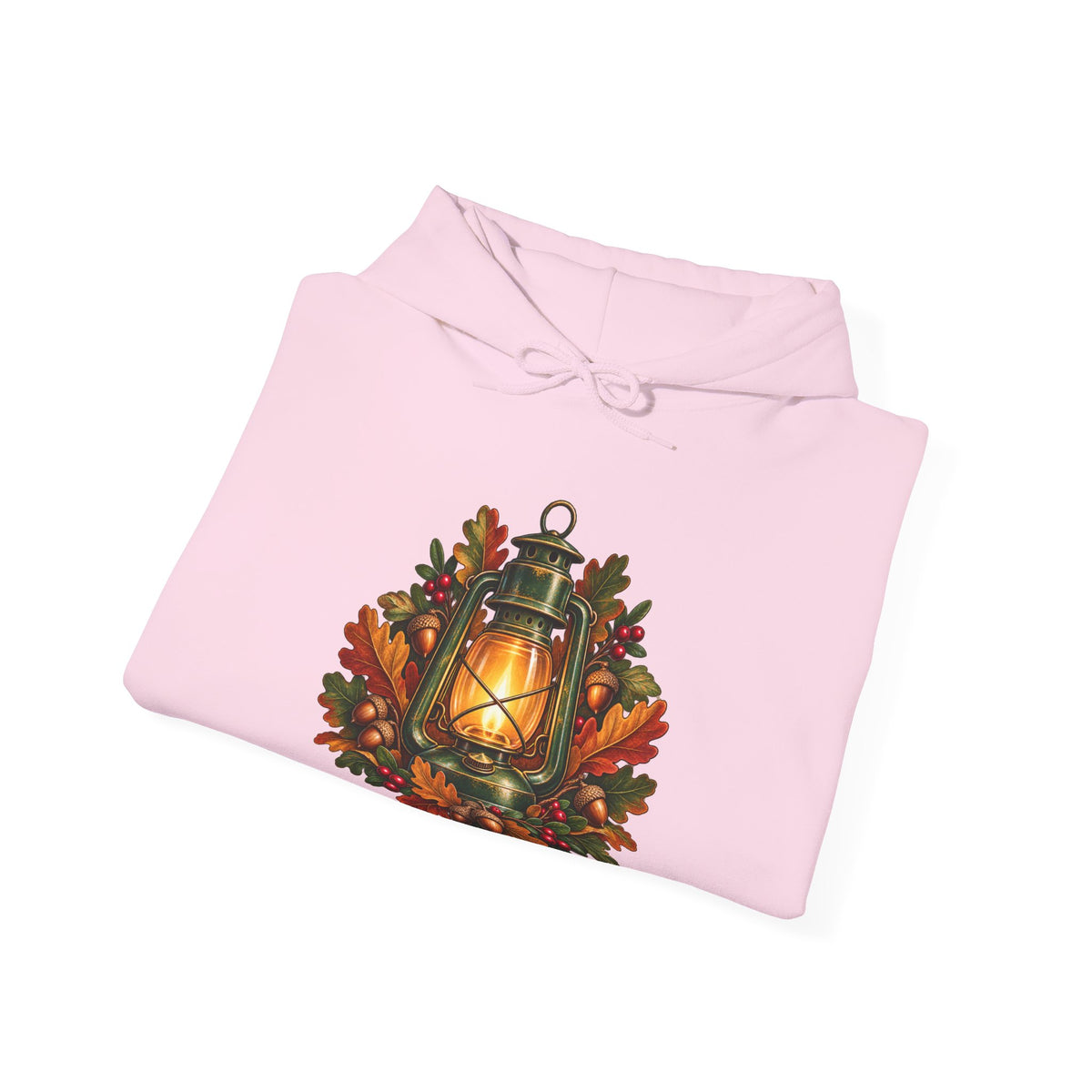 Autumn Oak Lantern and Acorns Hoodie