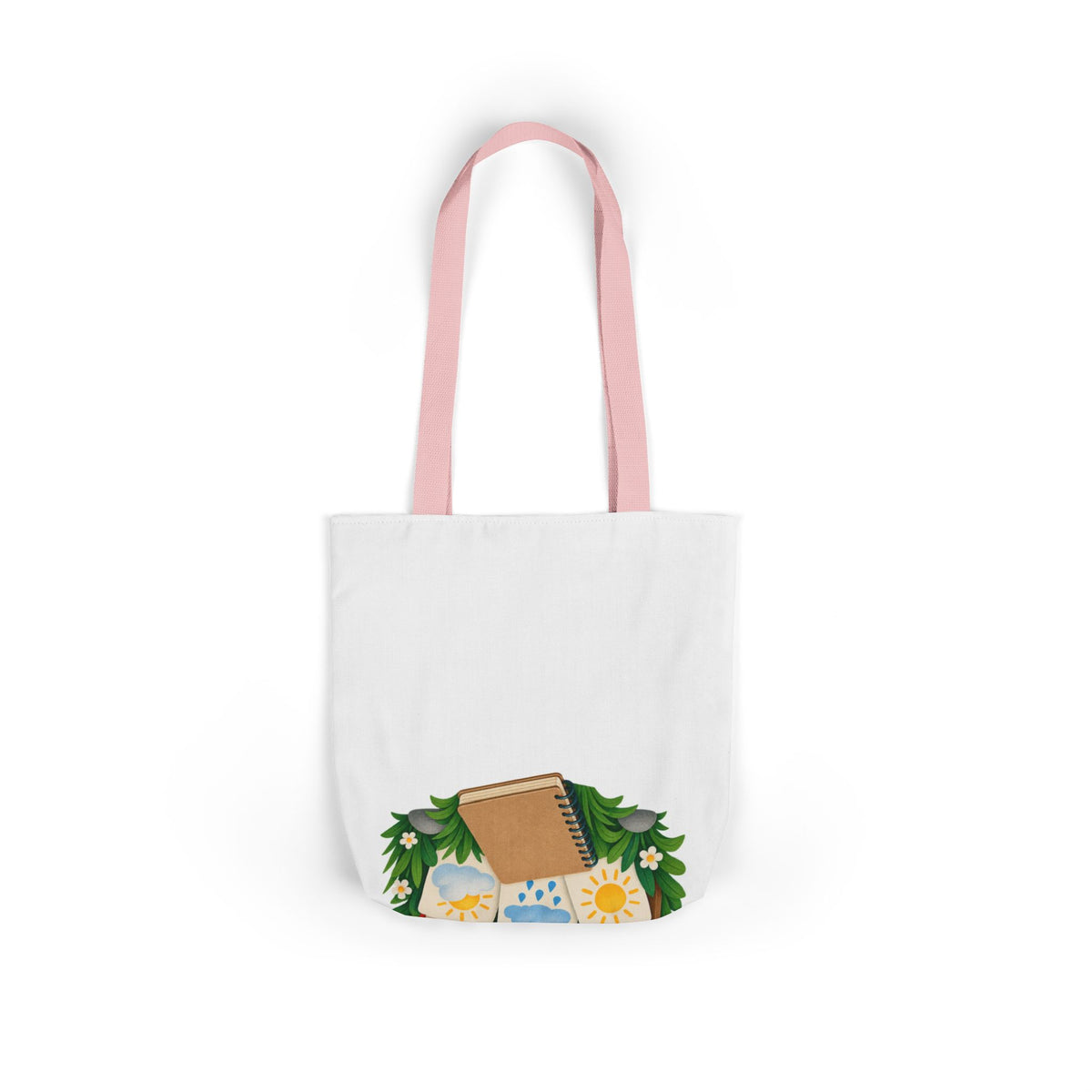 Colorful Backyard Weather Watching Kit Tote Bag