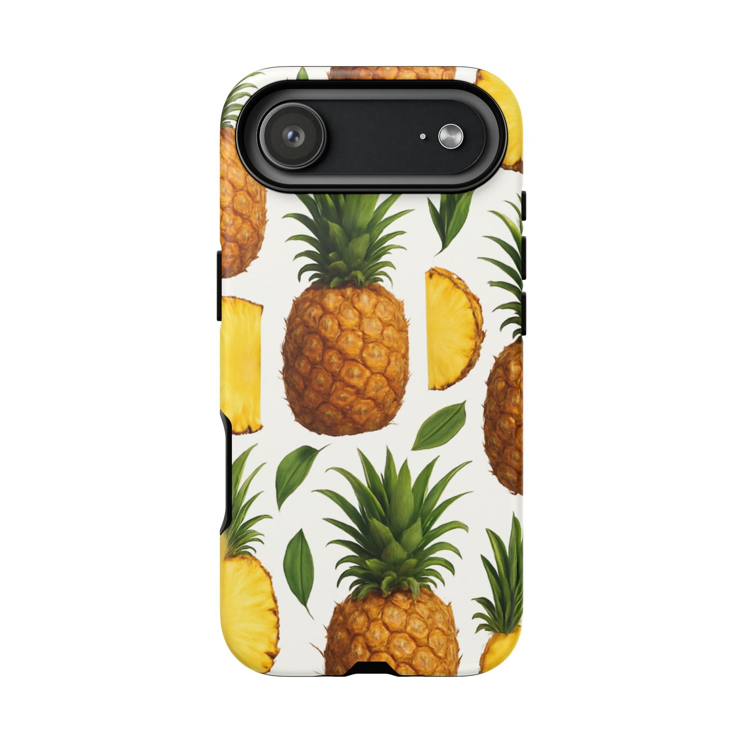 Pineapple Phone Case - Tough Cases, Tropical Phone Cover, Summer Vibe Accessories, Cute Pineapple Design, Fun Gift for Fruit Lovers
