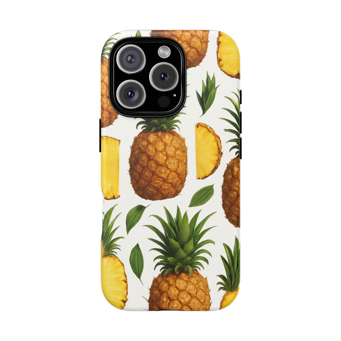 Pineapple Phone Case - Tough Cases, Tropical Phone Cover, Summer Vibe Accessories, Cute Pineapple Design, Fun Gift for Fruit Lovers