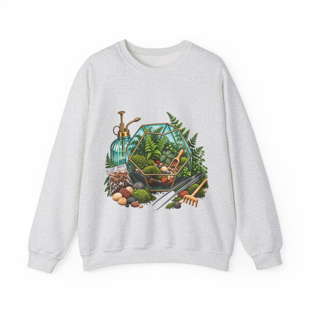 Fern Terrarium Building Workshop Sweatshirt