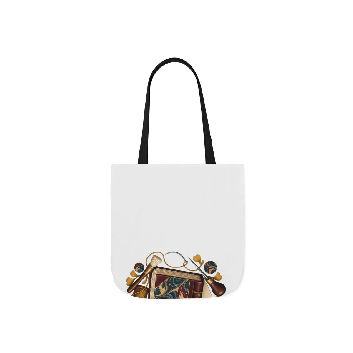 Traditional Marbled Bookbinding Workshop Tote Bag