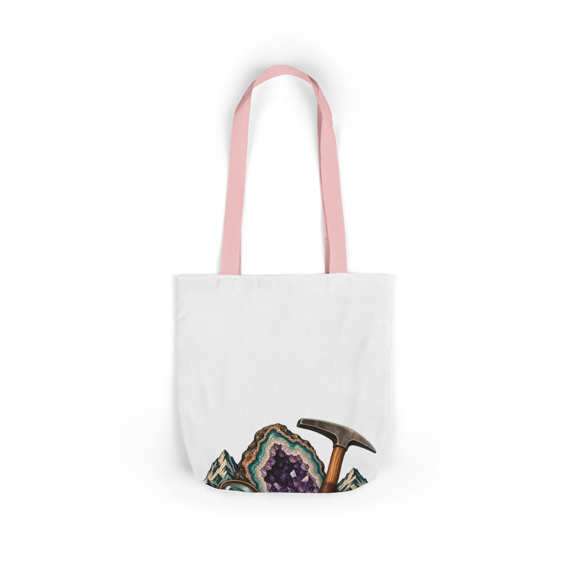Vintage Geode and Rockhounding Field Kit Tote Bag