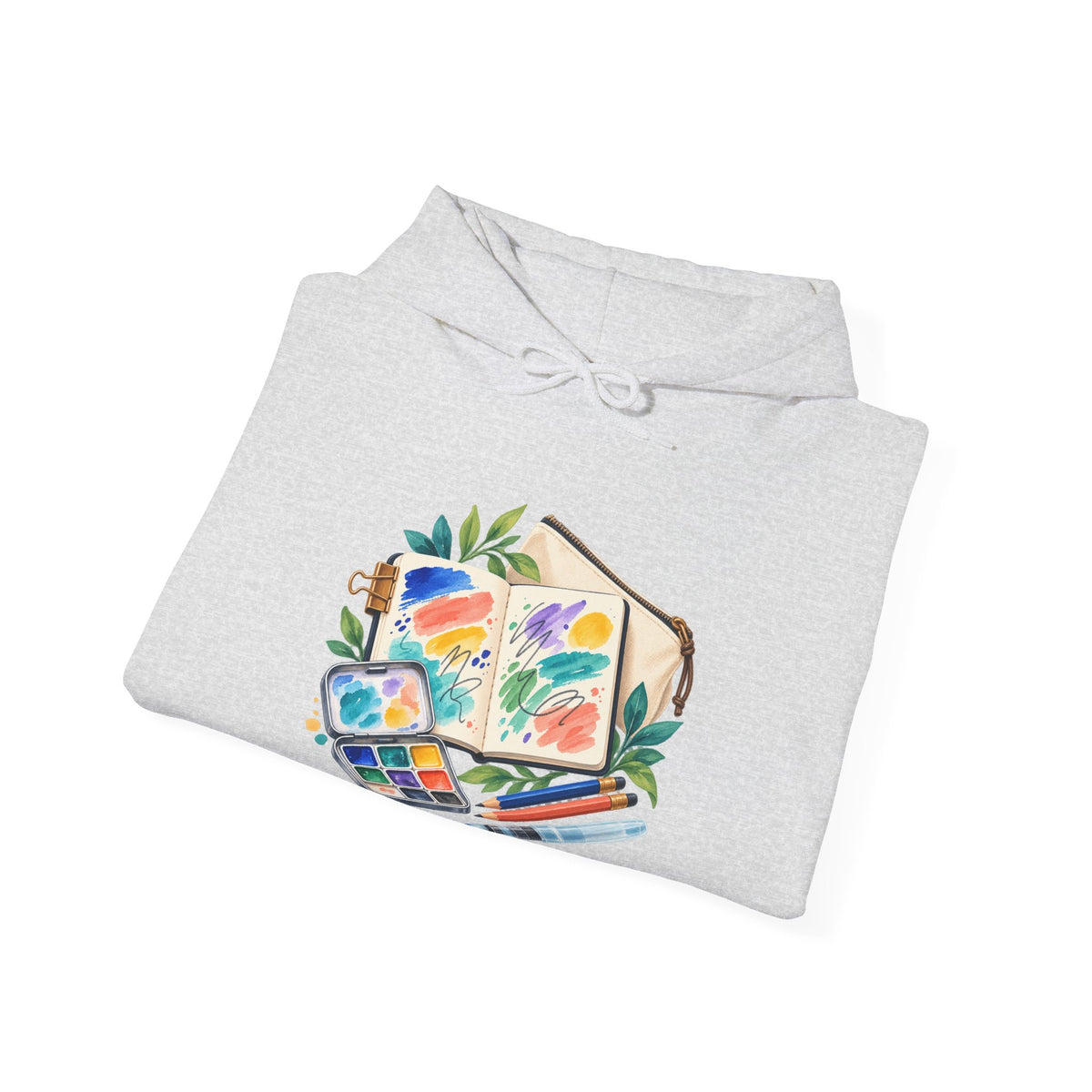 Colorful Urban Sketching Travel Kit Hoodie