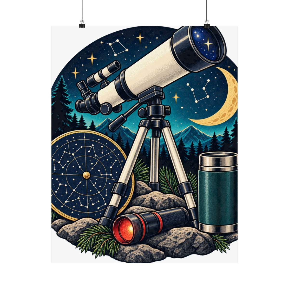 Backyard Stargazing Workshop Poster