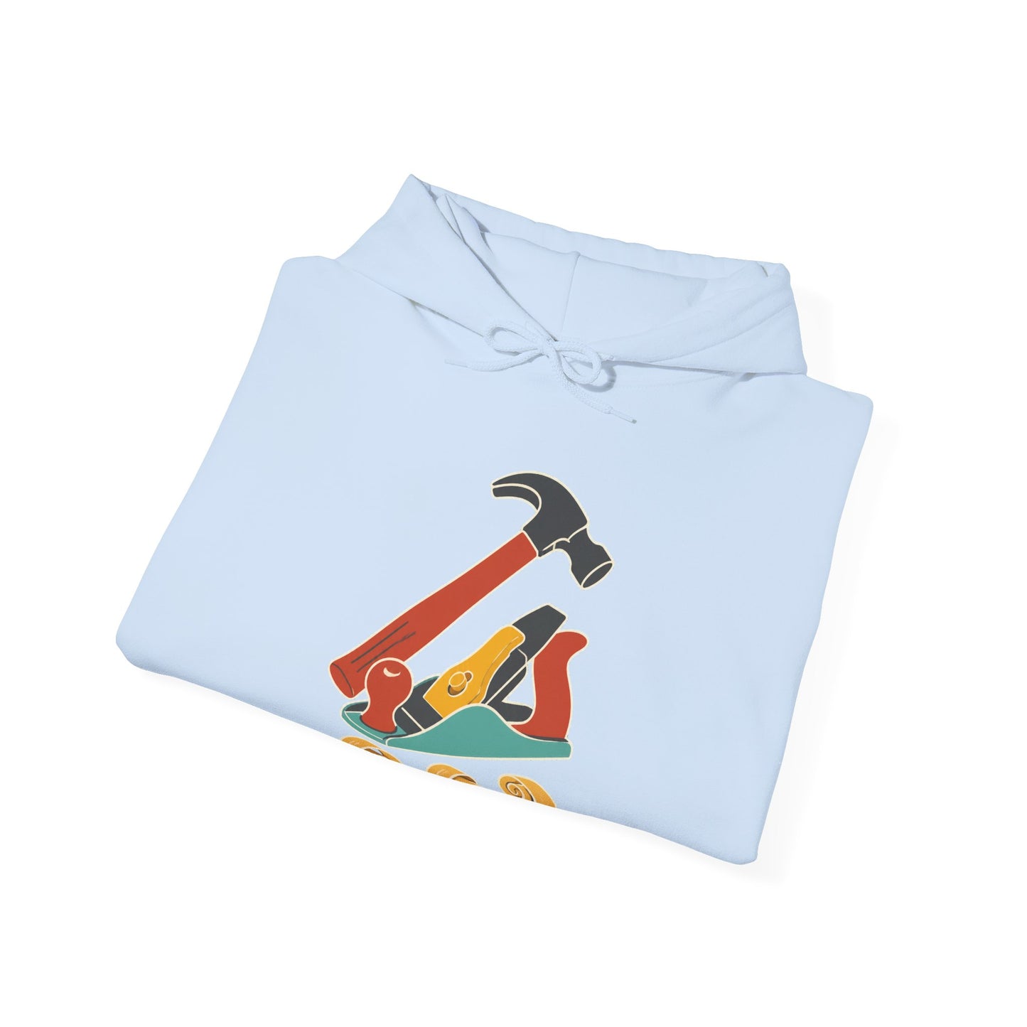 Carpenter Hammer Hand Plane Woodworking Art Hoodie