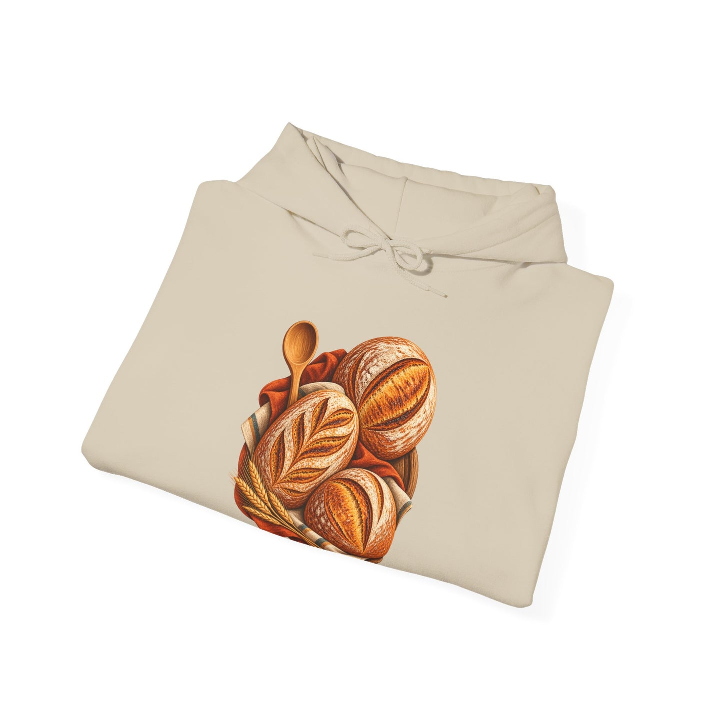 Artisan Bread Baking Emblem Hoodie