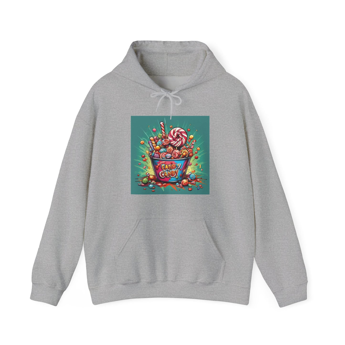 Holiday Candy Bucket Sweets Gift Art Hoodie