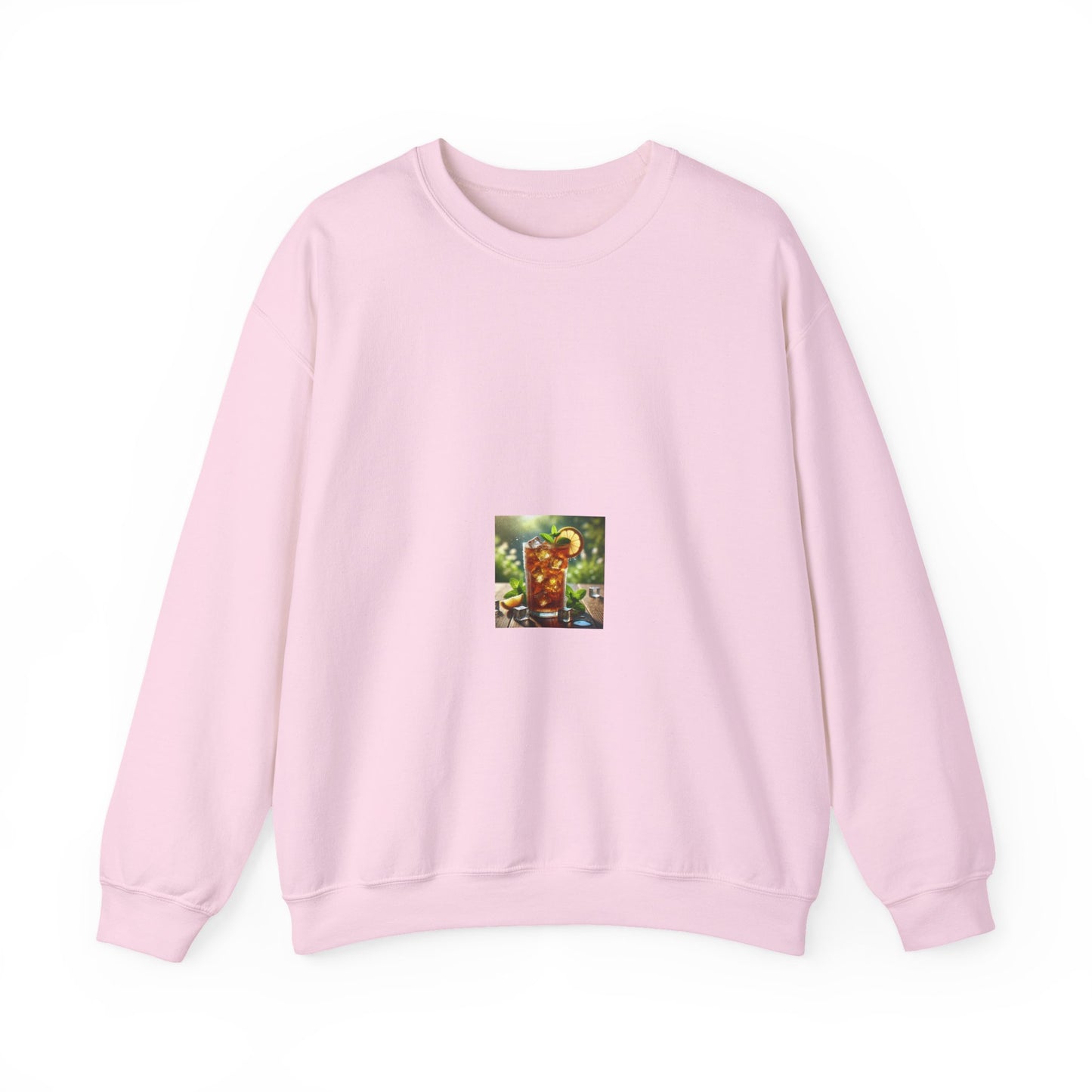 Sunlit Iced Tea Lemon Mint Soft Summer Drink Sweatshirt