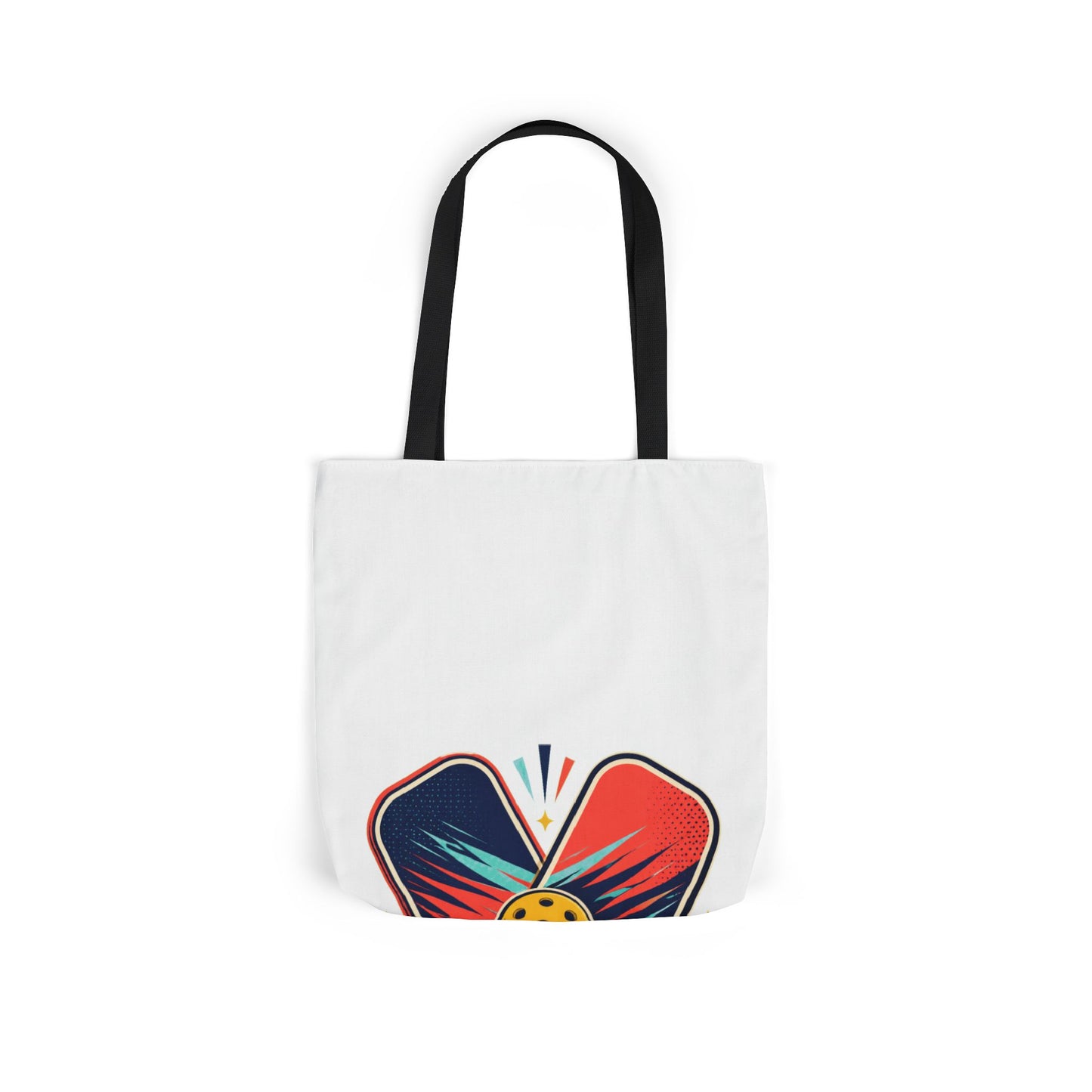 Retro Pickleball Paddles Recreational Sports Tote Bag